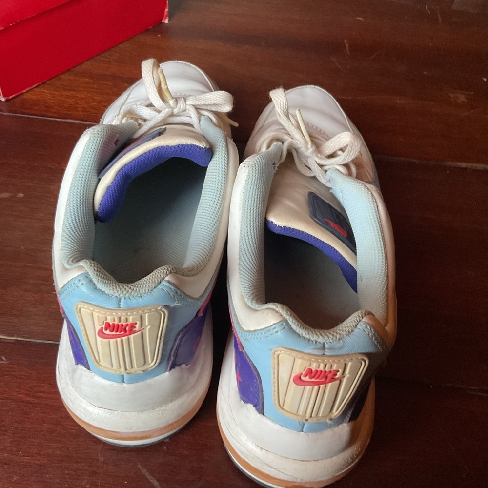 Nike Blue and Pink Sneakers